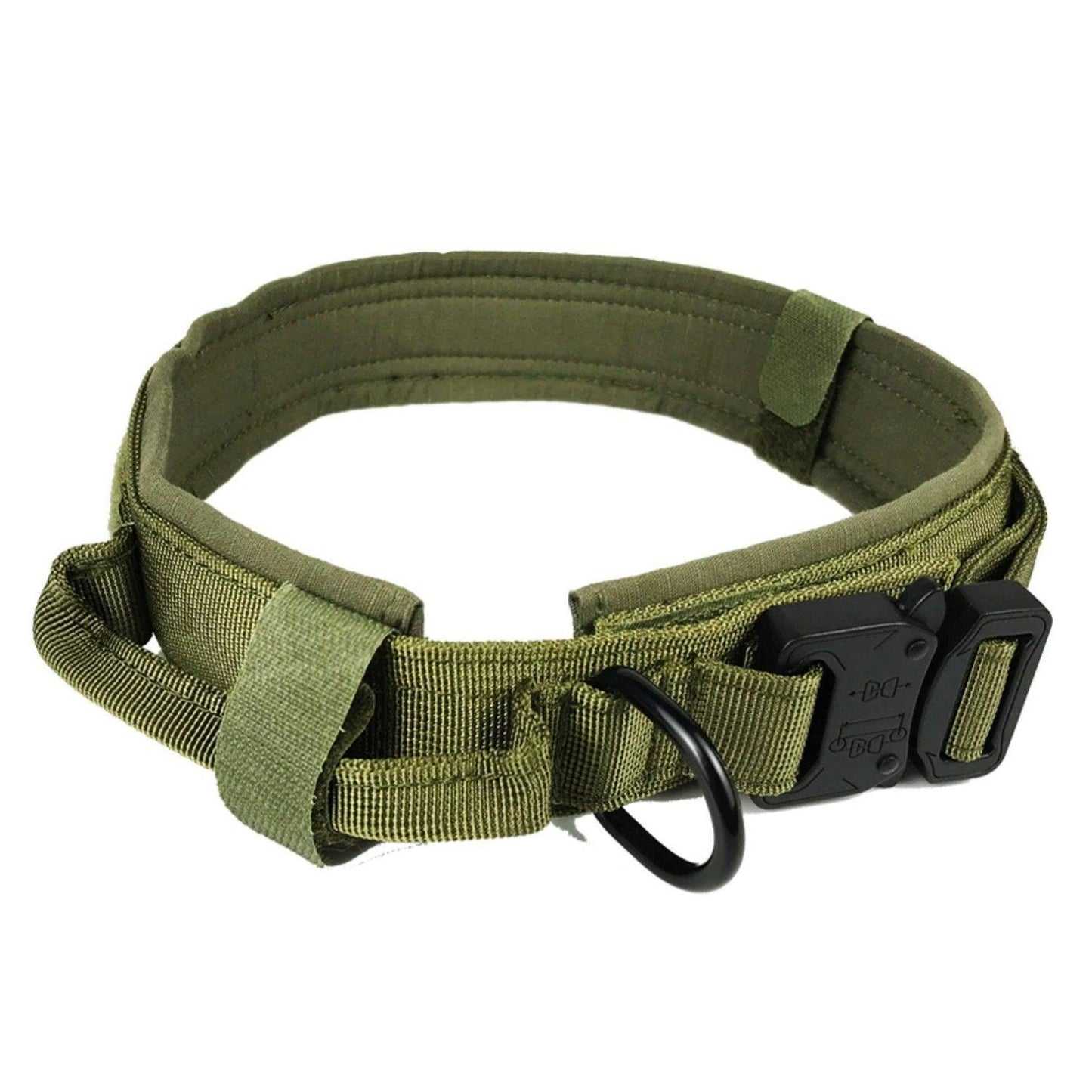 Personalized Tactical Collar With Handle - PetBelong