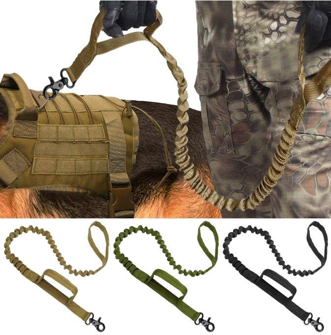 Tactical Double Handle Dog Leash - PetBelong