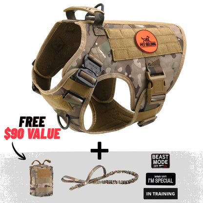 Tactical No Pull Dog Harness (SPECIAL OFFER)
