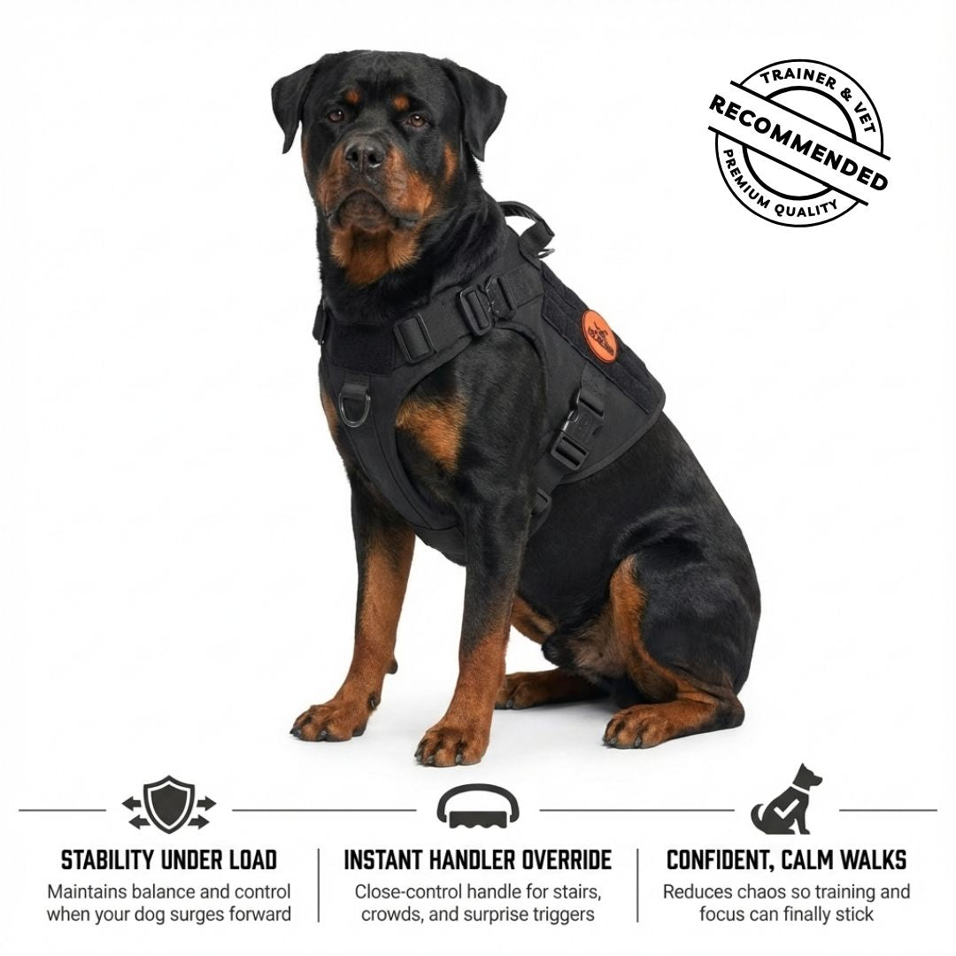 Tactical No Pull Dog Harness