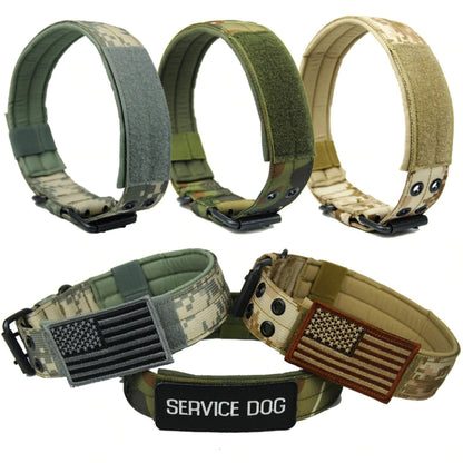 Personalized Tactical Dog Collar - PetBelong